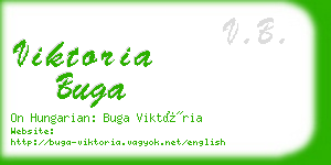 viktoria buga business card